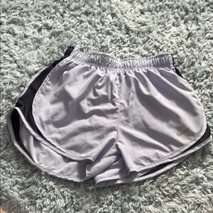 Women's purple and Black Nike Shorts